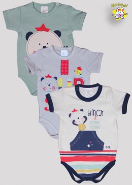 BODY SUED. M/C AB. ESTAMPADO BRINCAR (O)