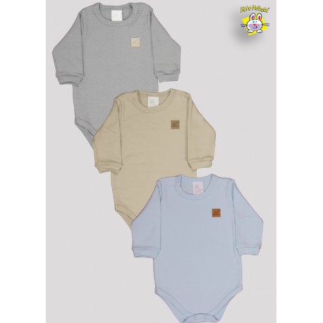 BODY SUEDINE M/L AB. C/ETQ. TERMO (O)