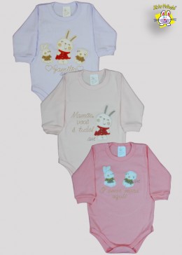 BODY SUEDINE M/L AB. BORDADO FAMILIA (A)