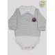 BODY SUEDINE POLO M/L BORD. GOLF (O)