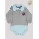 BODY SUEDINE POLO M/L BORD. GOLF (O)
