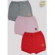 SHORTS PRONTA ENTREGA C/ ETIQ TERMO COELHO (A) - KIT 3 PÇS