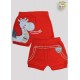 SHORTS SUEDINE C/BARRA EST/BORD. BRASAO (O)