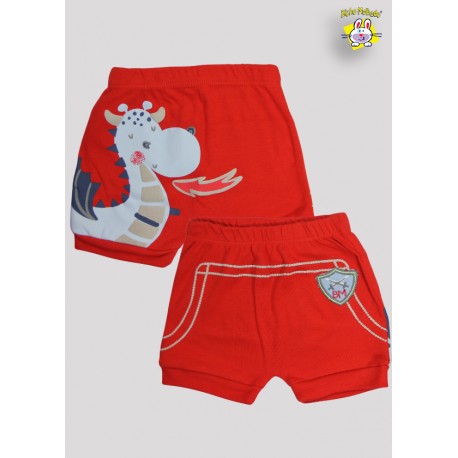 SHORTS SUEDINE C/BARRA EST/BORD. BRASAO (O)