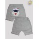 SHORTS SUEDINE C/PUNHO BORD. CAPITAO LEAO (O)