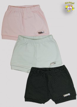 SHORTS SUED. C/PUNHO E ETQ. PLASTICA (A)