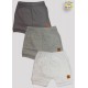 SHORTS SUEDINE C/PUNHO BORD. PEGADA (O)