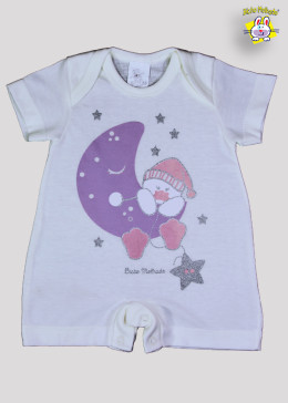 MACACAO PIJAMA M.MALHA M/C EST. PATA (A)