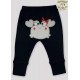 CONJ. BODY SUED. M/C AB. BORD. URSA + CALCA C/PUNHO BORD. CARANGUEJO (A)