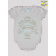 CONJ. BODY M/C EST.PRINCESS + CALCA C/PLAQUINHA + TIARA SUED. LISA C/LACO (A)