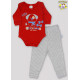 CONJ. BODY SUED. M/L EST. CUTE + CALCA FT. PE REVERSIVEL LISA (O)