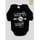 CONJ. BODY SUED. M/L EST. WORTH THE WAIT + CALCA SUED. C/PUNHO EST. LISTRAS (N)
