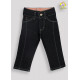 JEANS CALCA C/ REC. NAS PERNAS G / 1 AO 4 (A)