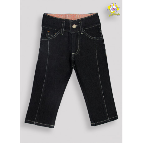 JEANS CALCA C/ REC. NAS PERNAS G / 1 AO 4 (A)