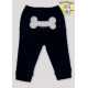 CONJ BODY SUED. AB.CANOA M/C EST. DOG + CALCA SUED. BORD C/ PUNHO+ PANO DE BOCA BORD. (O)