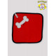 CONJ BODY SUED. AB.CANOA M/C EST. DOG + CALCA SUED. BORD C/ PUNHO+ PANO DE BOCA BORD. (O)