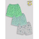 SHORTS COM GALAO ESTAMPA CORRIDA