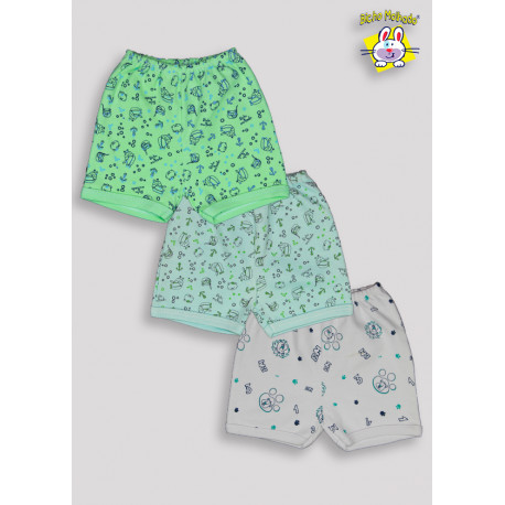 SHORTS COM GALAO ESTAMPA CORRIDA